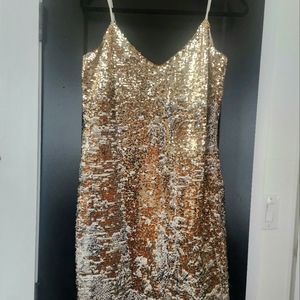Women's Glitter Sequin Dress Size Medium